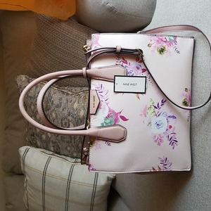 Nine West Floral Jet Set Tote